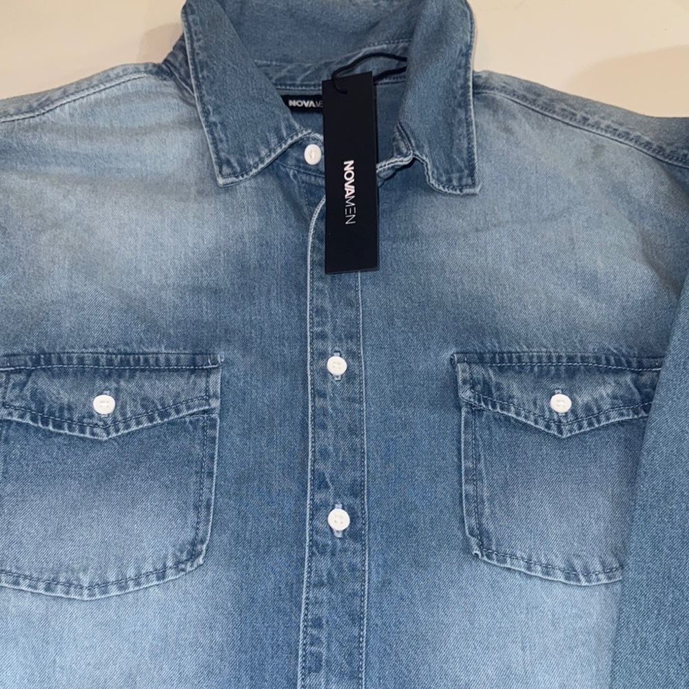 Fashion Nova Blue Denim Jacket